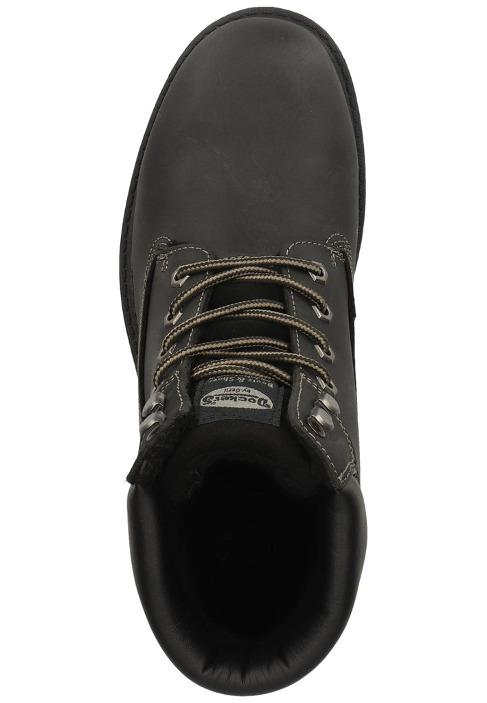 Dockers Stiefelette Leder Schwarz