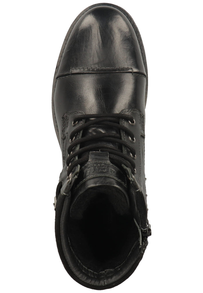 Dockers Stiefelette Leder Schwarz