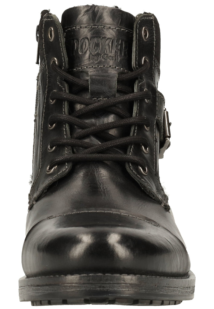 Dockers Stiefelette Leder Schwarz