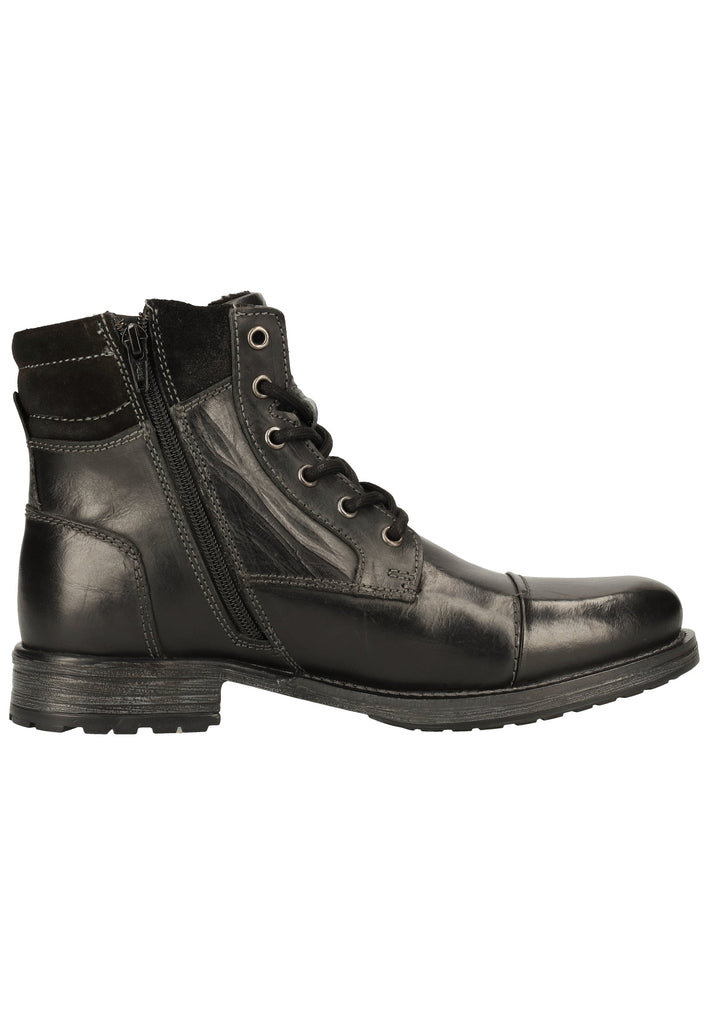 Dockers Stiefelette Leder Schwarz