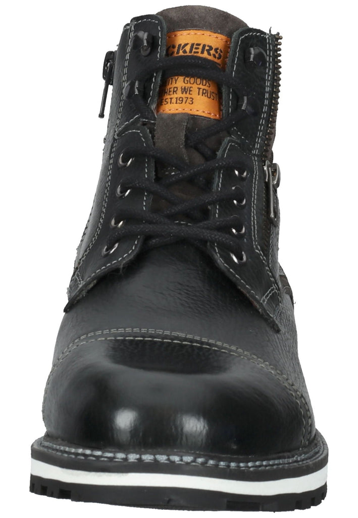 Dockers Stiefelette Leder Schwarz