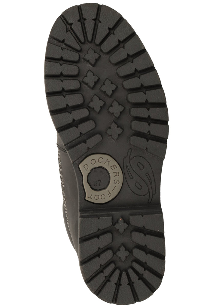Dockers Stiefelette Leder Schwarz