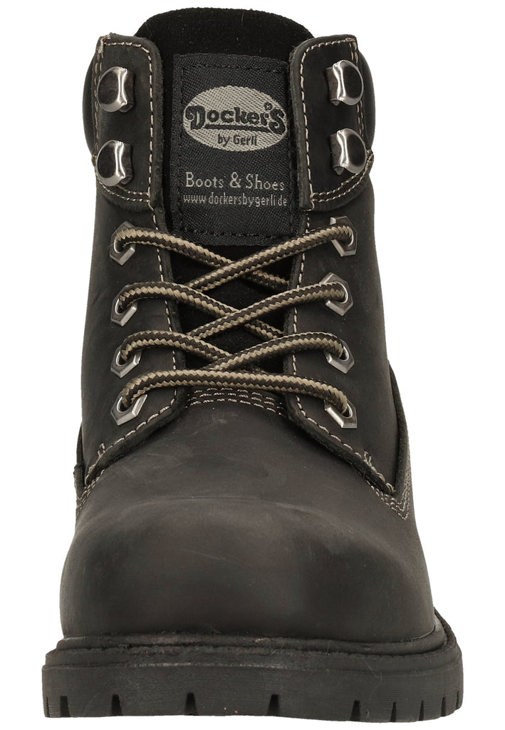 Dockers Stiefelette Leder Schwarz