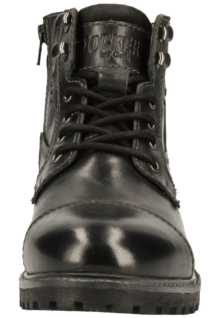 Dockers Stiefelette Leder Schwarz