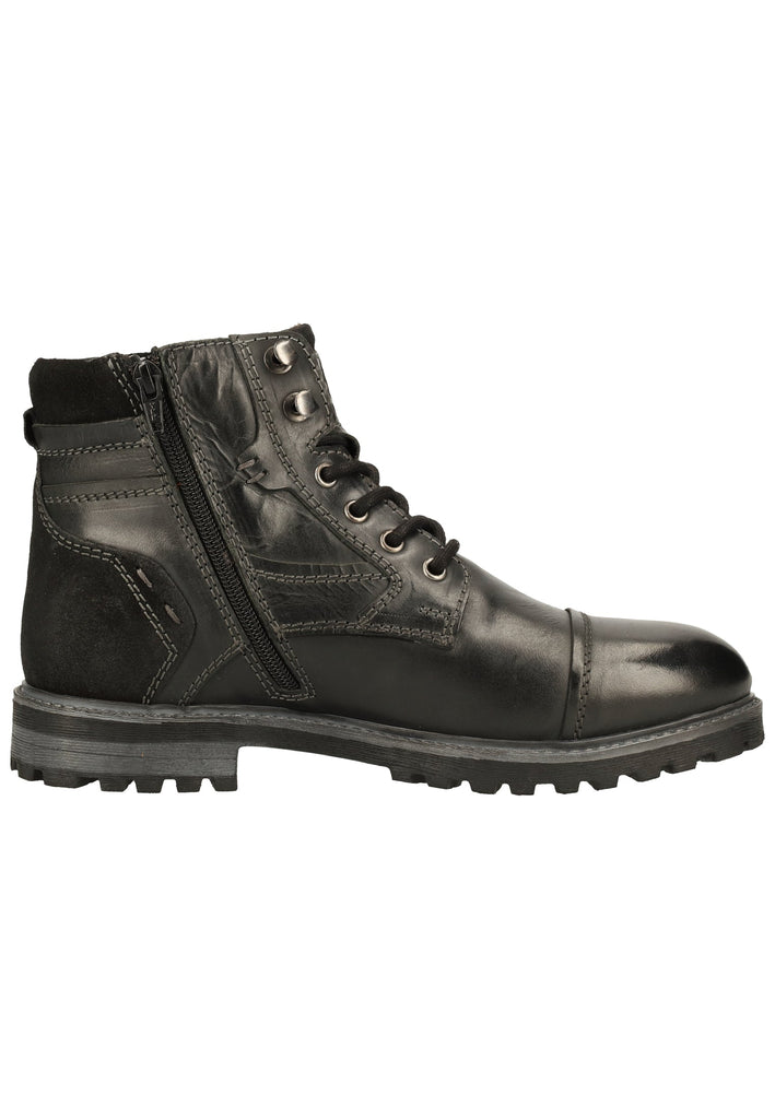 Dockers Stiefelette Leder Schwarz