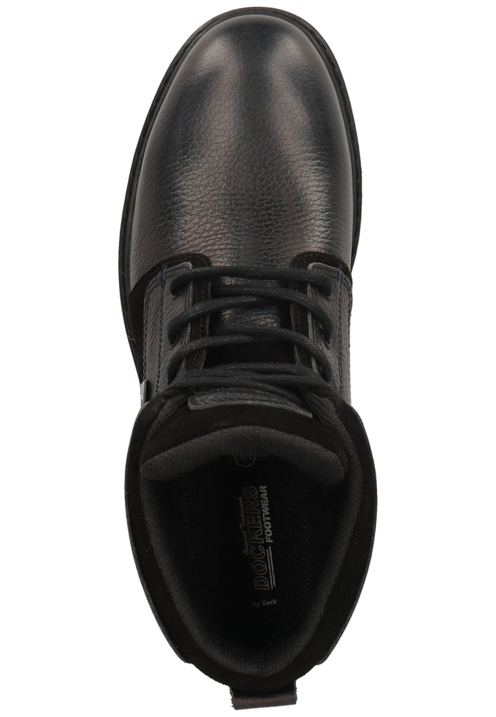 Dockers Stiefelette Leder Schwarz