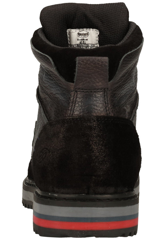 Dockers Stiefelette Leder Schwarz