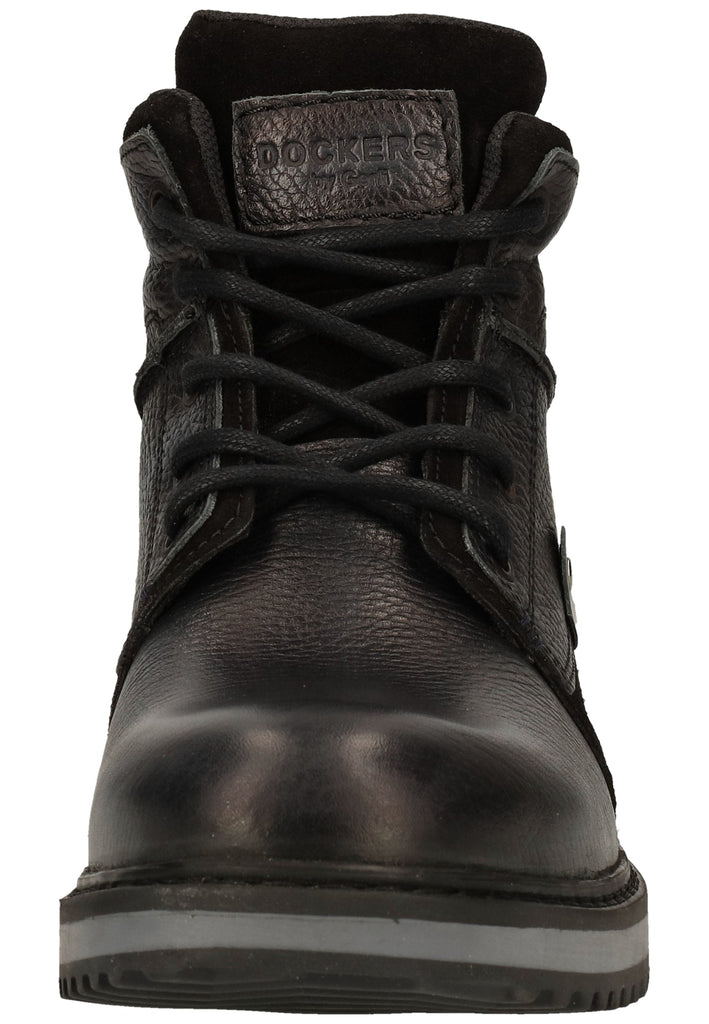 Dockers Stiefelette Leder Schwarz