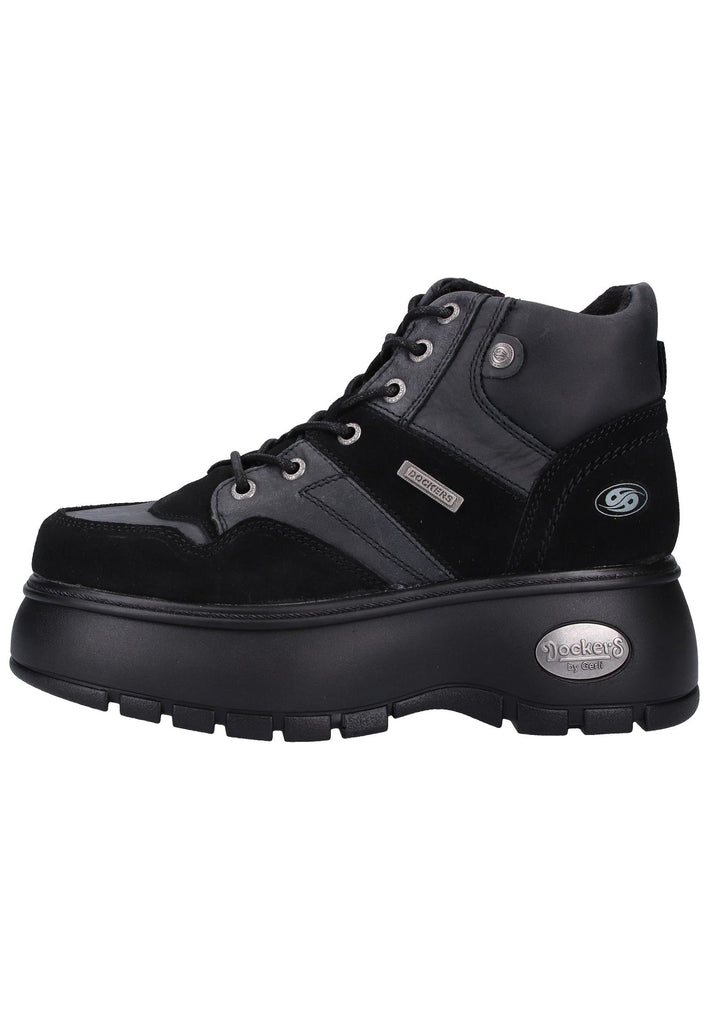 Dockers Stiefelette Leder Schwarz