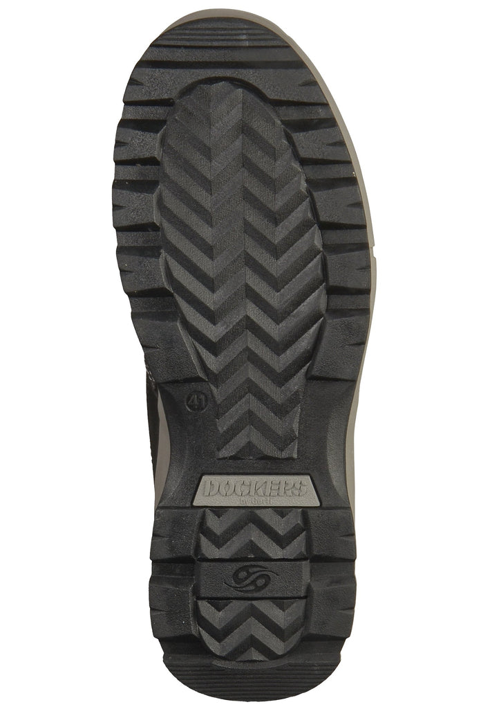 Dockers Stiefelette Leder Schwarz