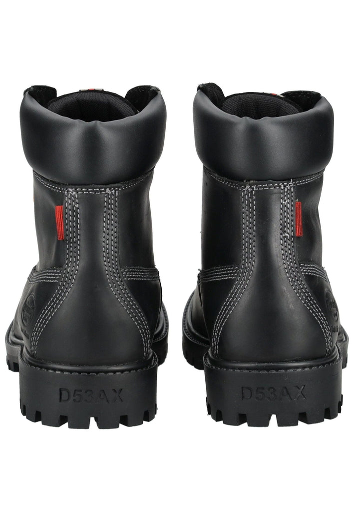 Dockers Stiefelette Leder Schwarz Warmfutter