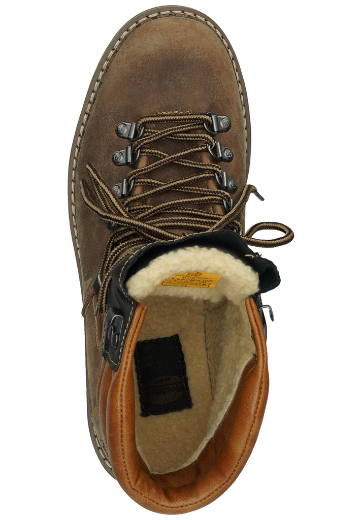 Dockers Stiefelette Leder Stone Warmfutter