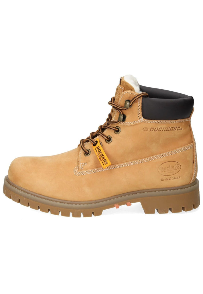 Dockers Stiefelette Leder Tan Warmfutter