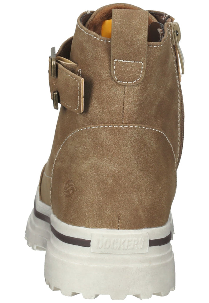 Dockers Stiefelette Lederimitat Braun