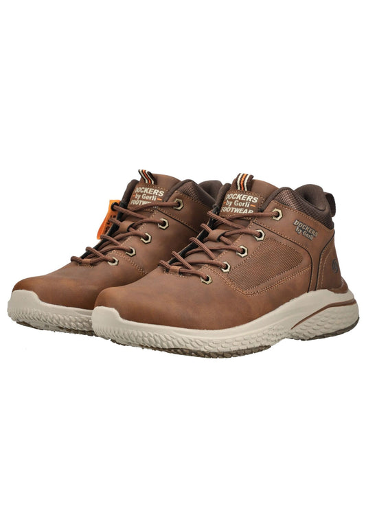 Dockers Stiefelette Lederimitat Braun