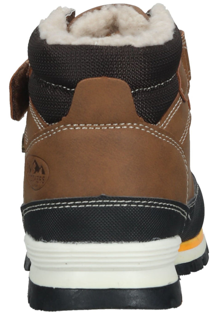 Dockers Stiefelette Lederimitat Braun Warmfutter