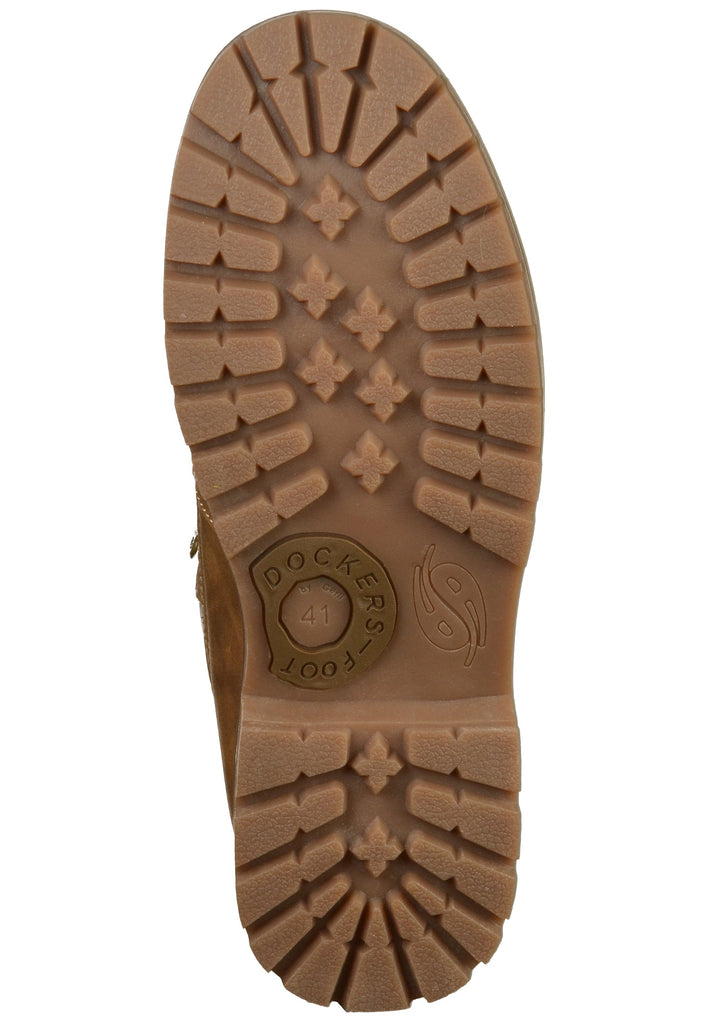 Dockers Stiefelette Lederimitat Coffee