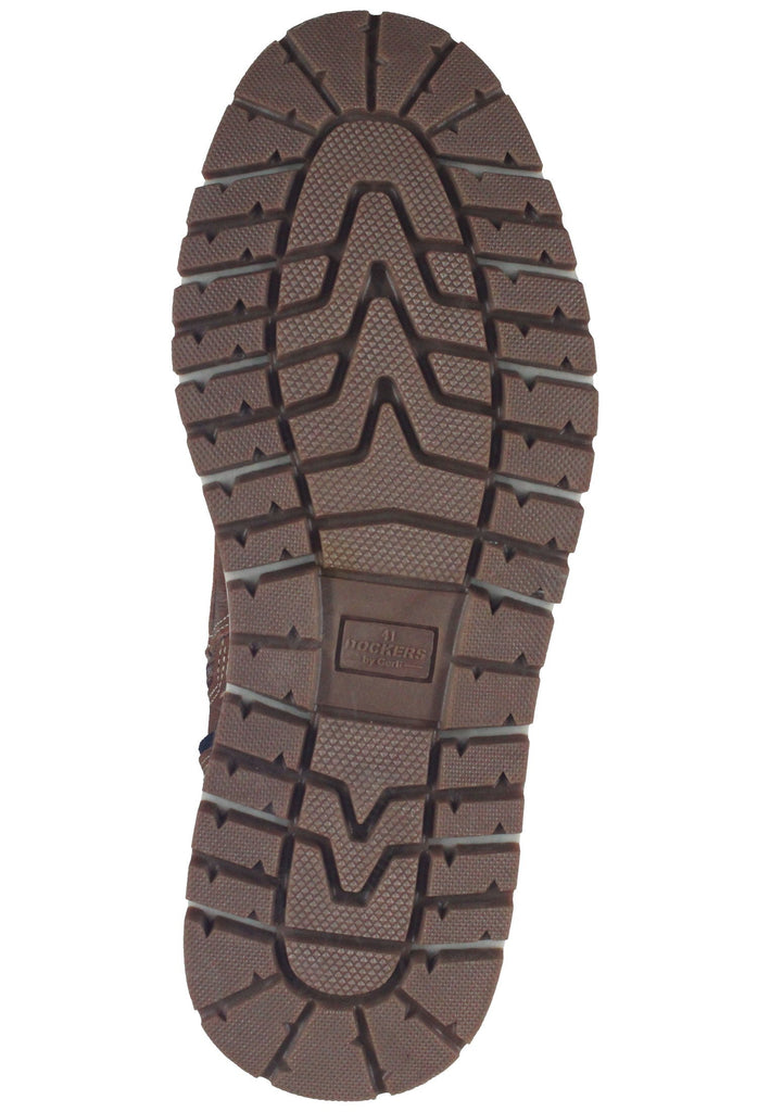 Dockers Stiefelette Lederimitat Cognac