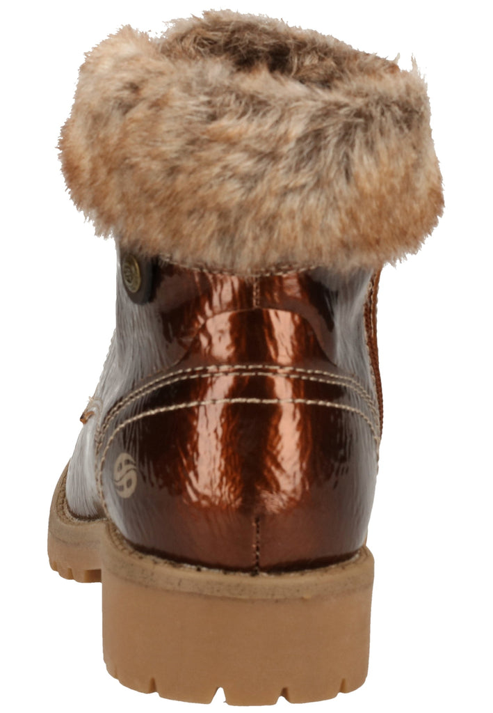 Dockers Stiefelette Lederimitat Cognac