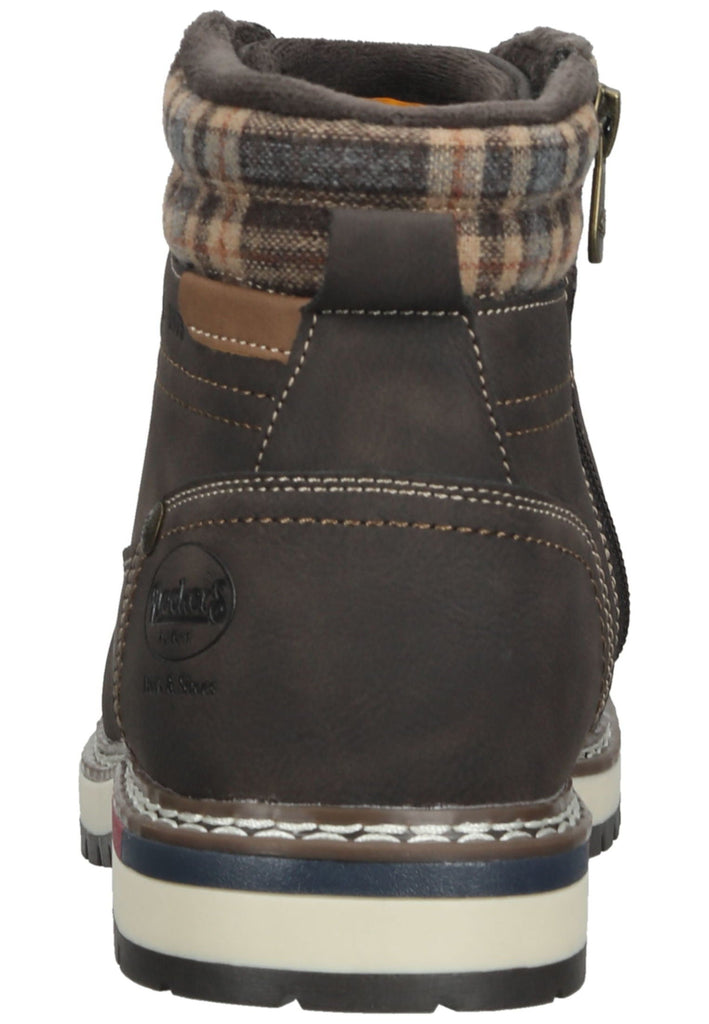 Dockers Stiefelette Lederimitat Dunkelbraun