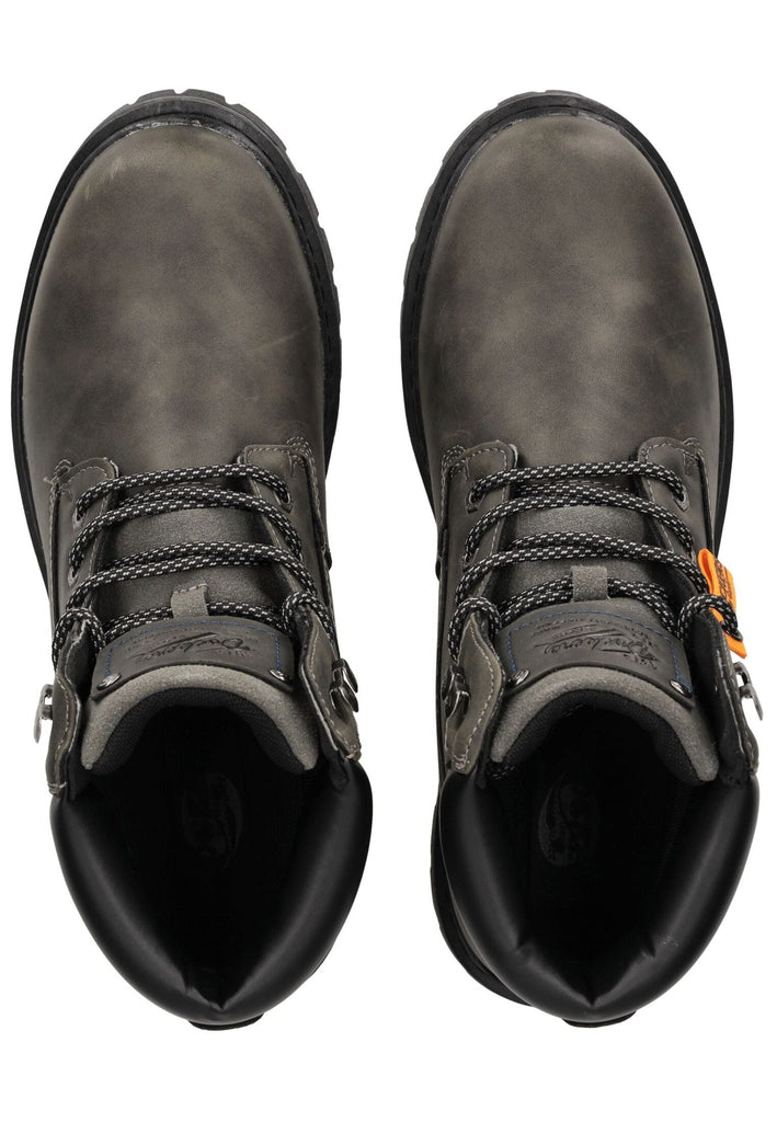 Dockers Stiefelette Lederimitat Dunkelgrau