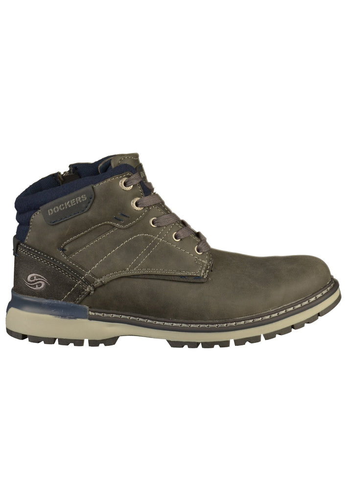 Dockers Stiefelette Lederimitat Dunkelgrau