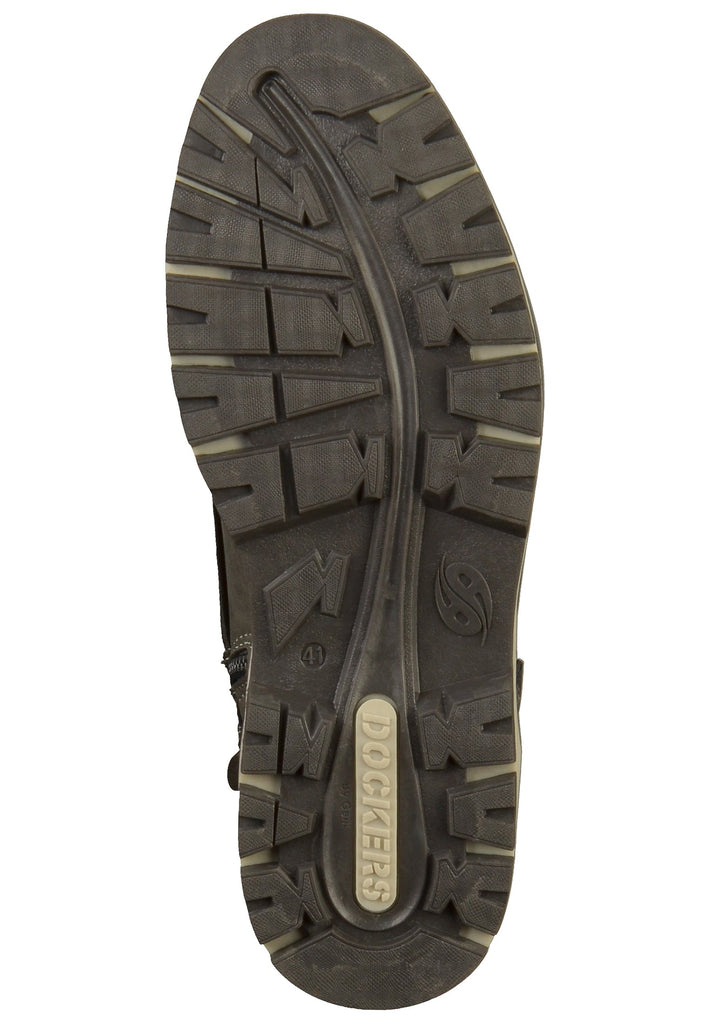 Dockers Stiefelette Lederimitat Dunkelgrau