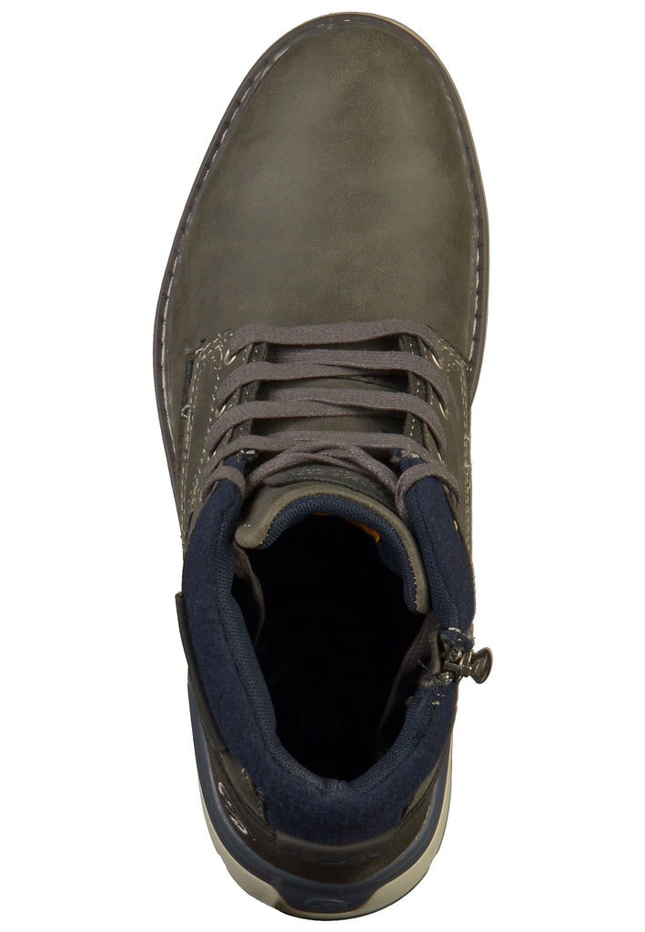 Dockers Stiefelette Lederimitat Dunkelgrau