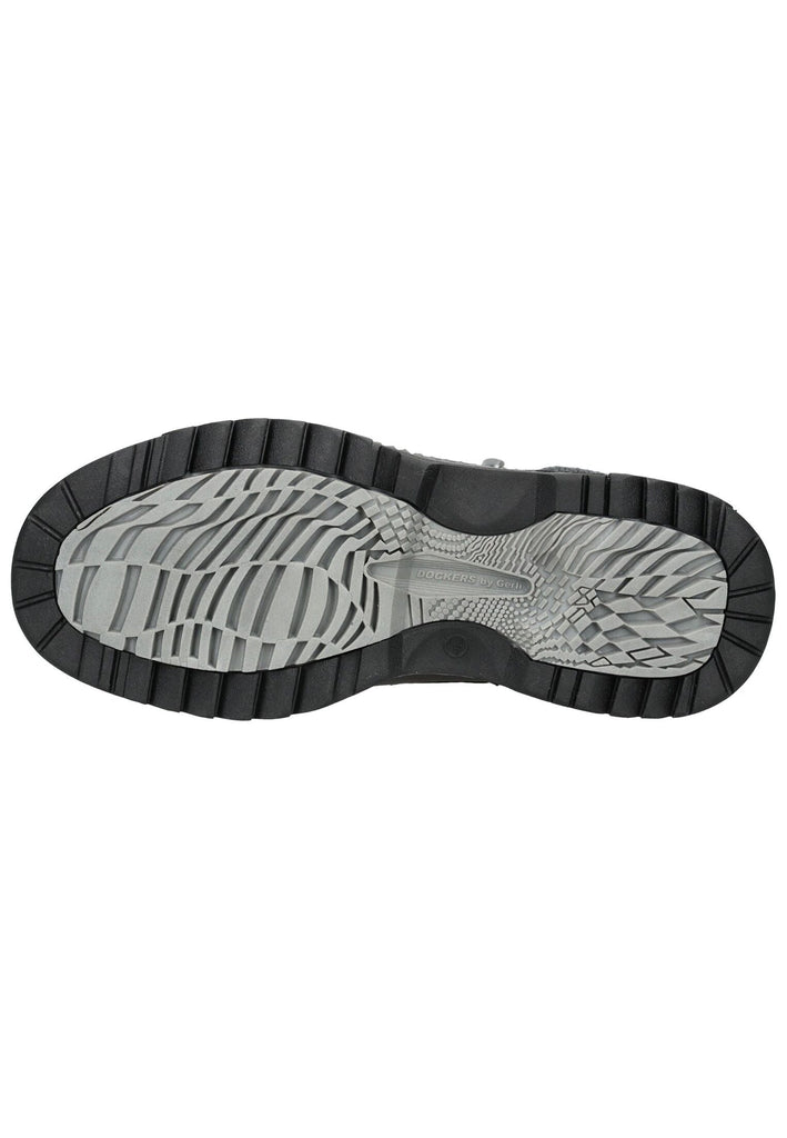 Dockers Stiefelette Lederimitat Dunkelgrau Warmfutter