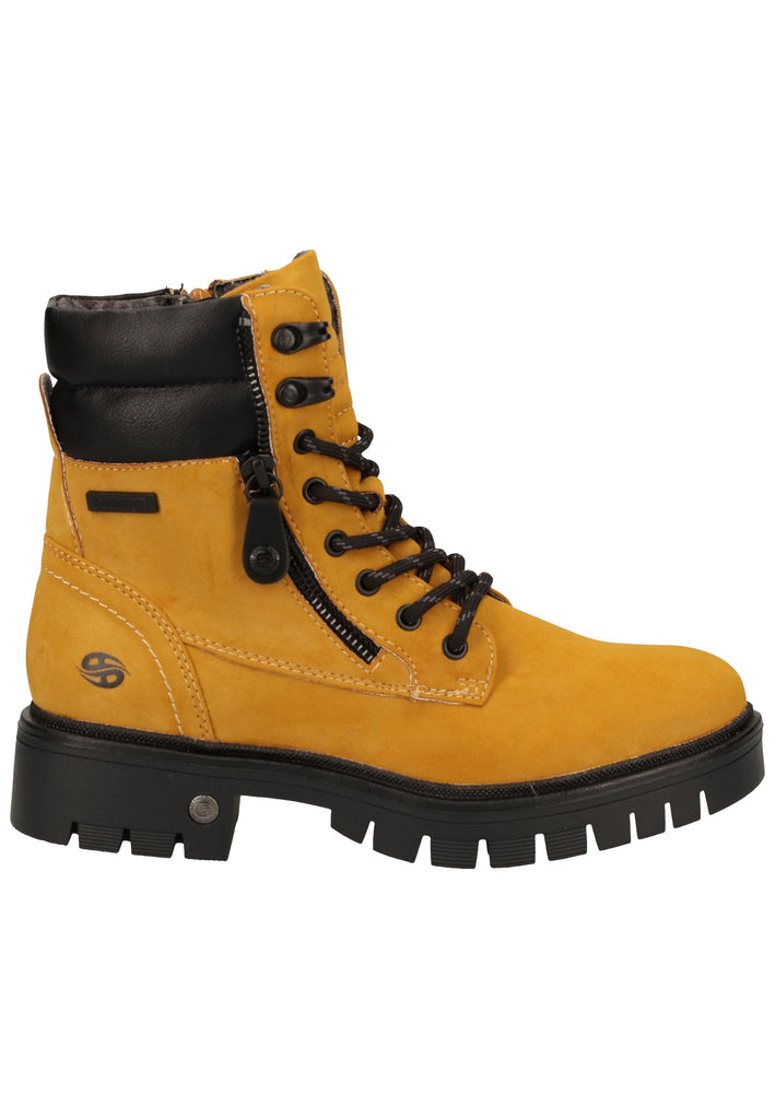 Dockers Stiefelette Lederimitat Gelb