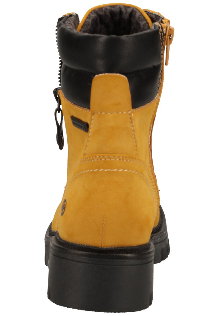 Dockers Stiefelette Lederimitat Gelb