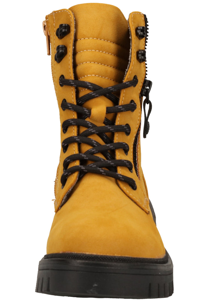 Dockers Stiefelette Lederimitat Gelb
