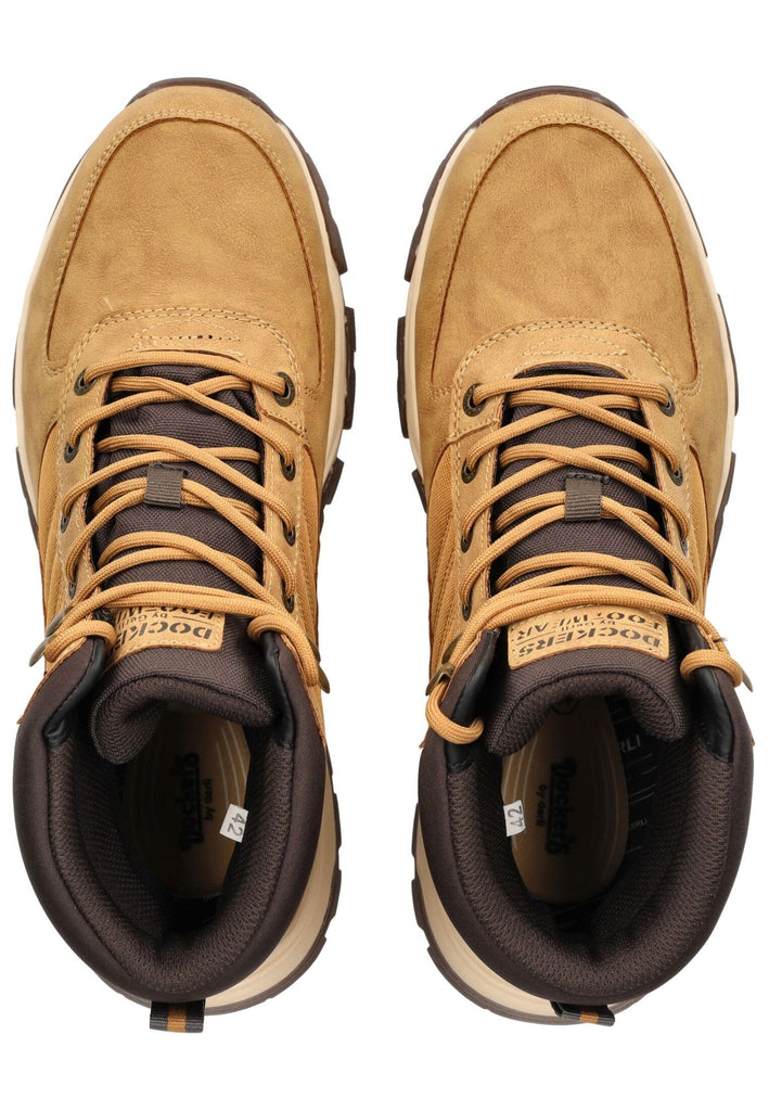 Dockers Stiefelette Lederimitat Golden Tan