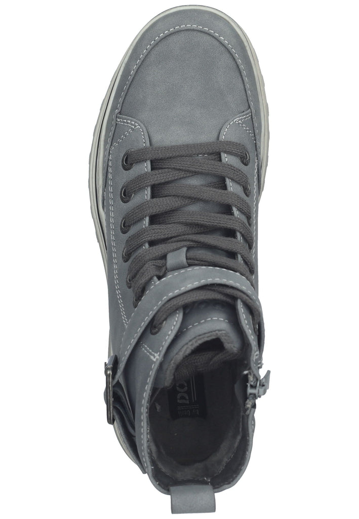 Dockers Stiefelette Lederimitat Grau