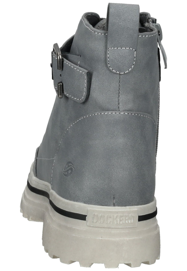 Dockers Stiefelette Lederimitat Grau