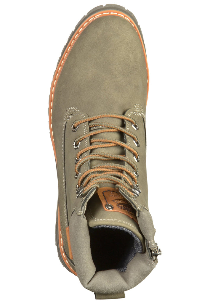 Dockers Stiefelette Lederimitat Grau