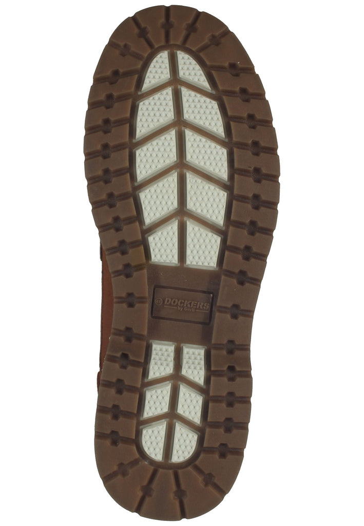 Dockers Stiefelette Lederimitat Hellgrau