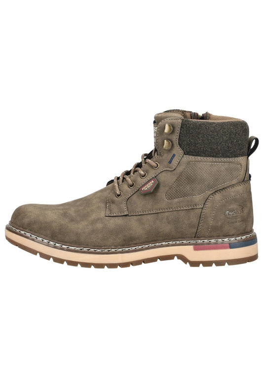 Dockers Stiefelette Lederimitat Khaki