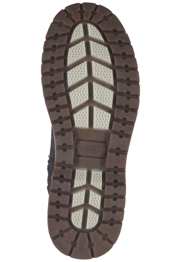 Dockers Stiefelette Lederimitat Khaki Warmfutter