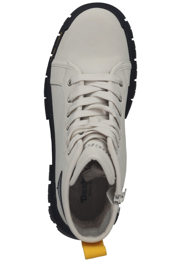 Dockers Stiefelette Lederimitat Natur