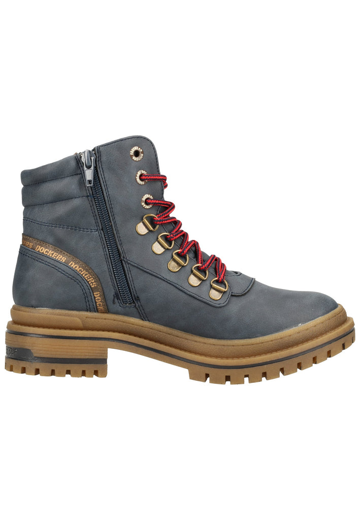 Dockers Stiefelette Lederimitat Navy