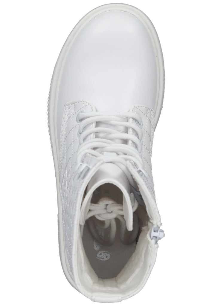 Dockers Stiefelette Lederimitat Offwhite