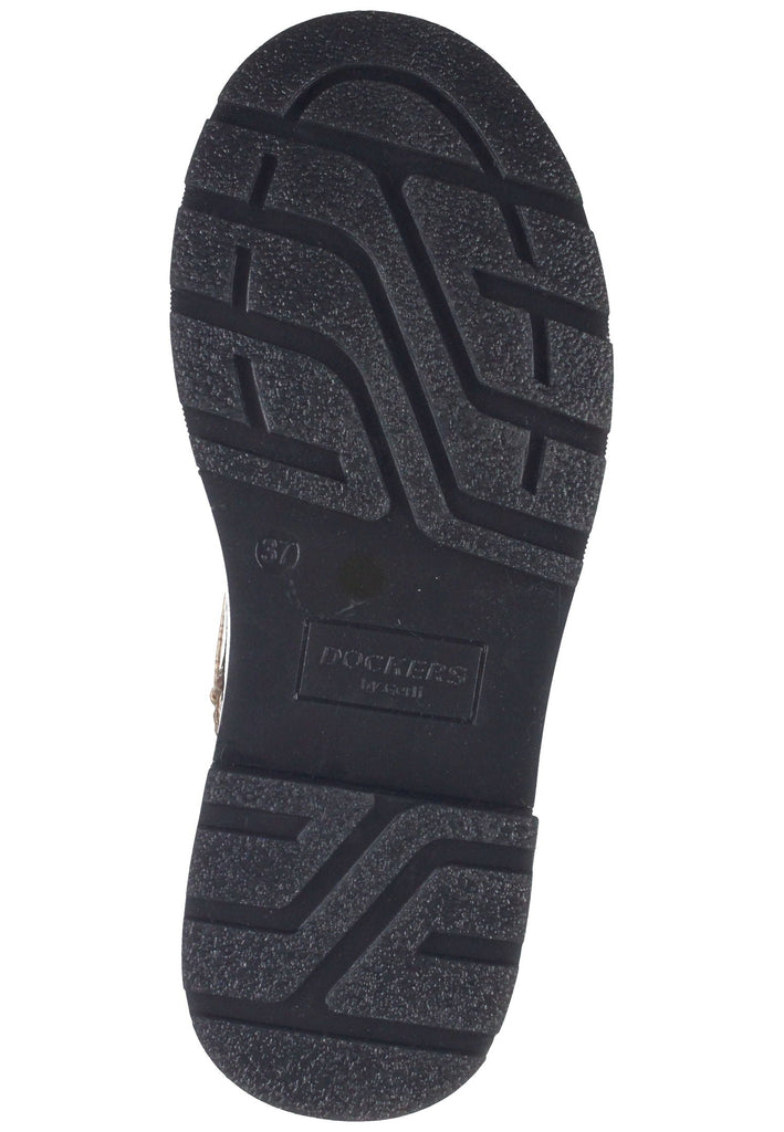 Dockers Stiefelette Lederimitat Rose/Gold