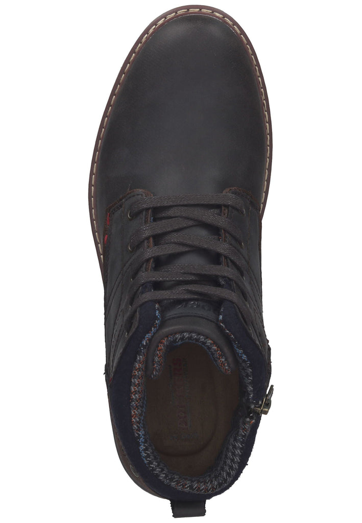 Dockers Stiefelette Lederimitat Schoko
