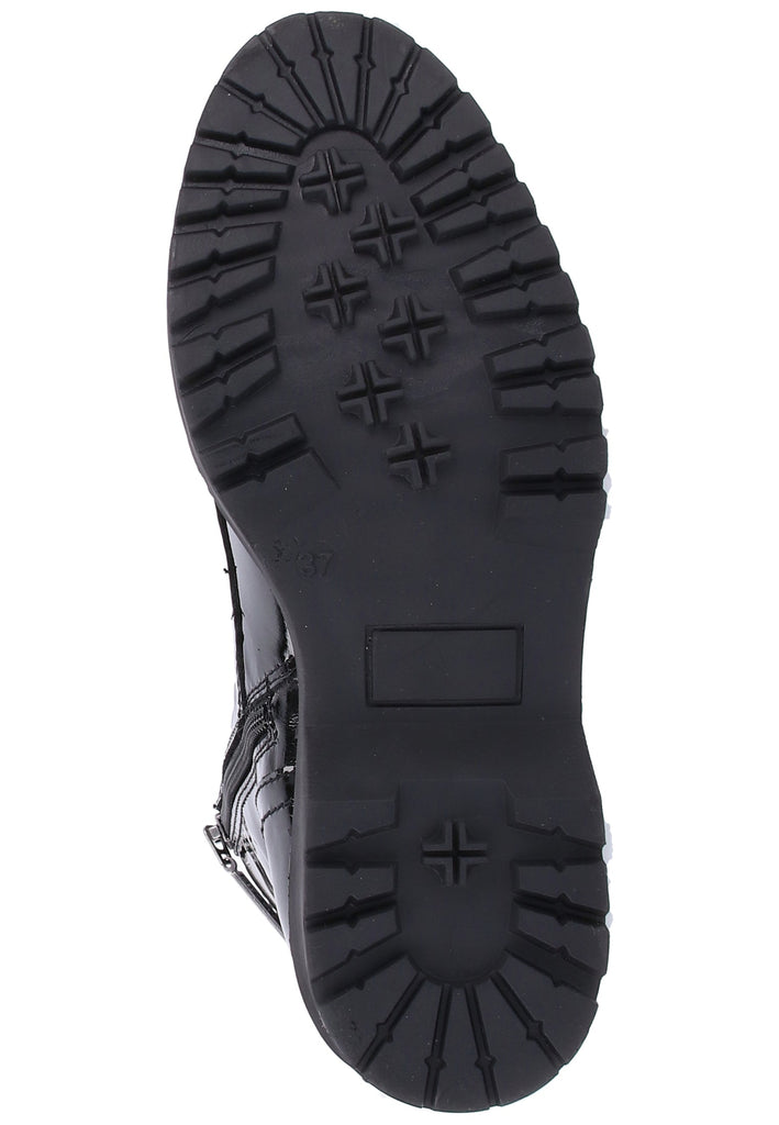 Dockers Stiefelette Lederimitat Schwarz