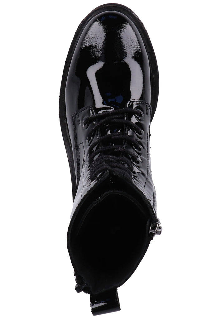 Dockers Stiefelette Lederimitat Schwarz