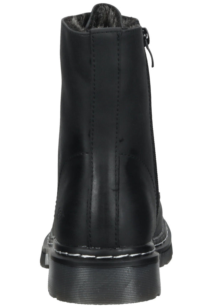 Dockers Stiefelette Lederimitat Schwarz