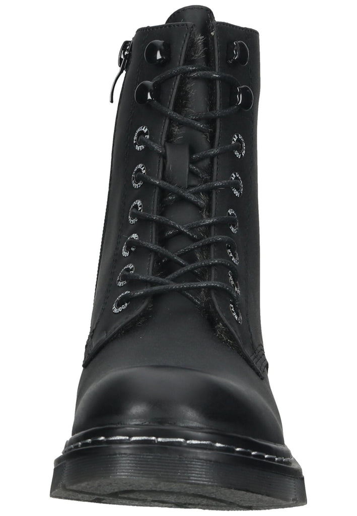 Dockers Stiefelette Lederimitat Schwarz
