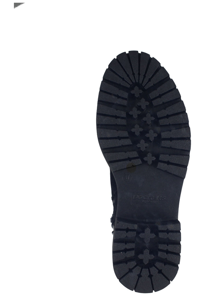 Dockers Stiefelette Lederimitat Schwarz