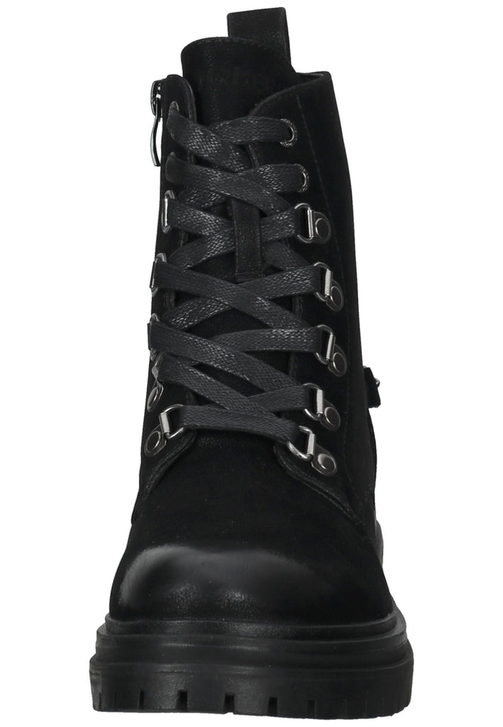 Dockers Stiefelette Lederimitat Schwarz